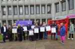 Salford Protest Against Trade Union Bill